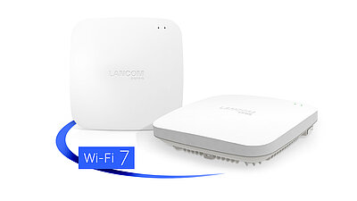 Produktcollage LANCOM Wi-Fi 7 Access Points