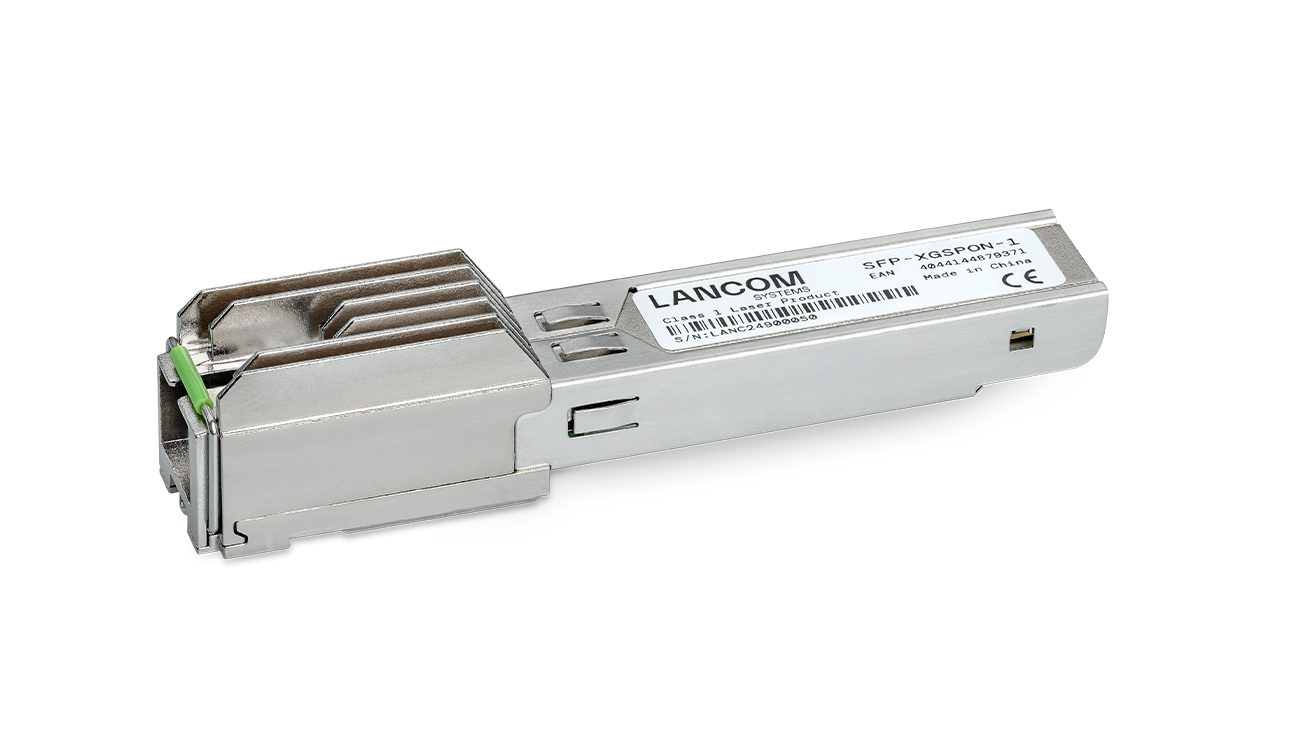 Produktfoto seitlich LANCOM SFP-XGSPON-1