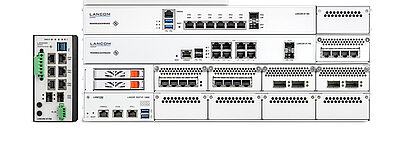 Collage von LANCOM R&S®Unified Firewalls