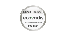 Logo ecovadis Silver 2024